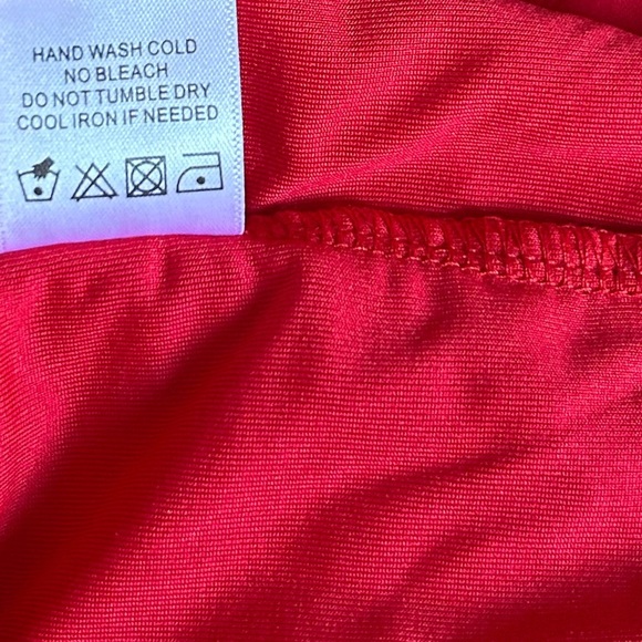 Majorelle Audrina Mini Mesh Dress in Red Size Small - Picture 13 of 14